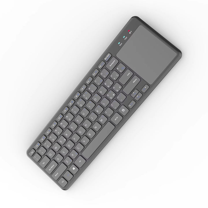 Ultra-Slim Wireless Keyboard with Touchpad Stornfield