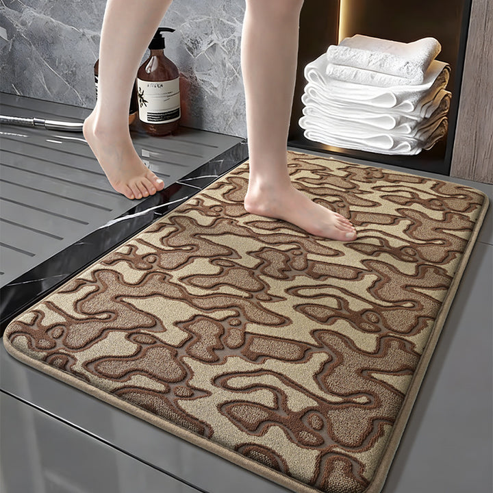 Contoured Non-Slip Bath Mat