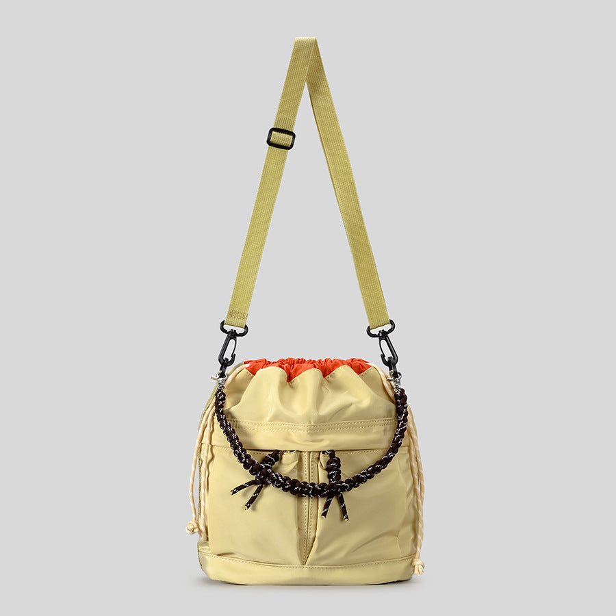 Drawstring Bucket Bag
