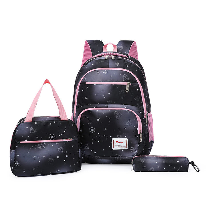 School backpack with breathable back panel and adjustable shoulder straps Stornfield