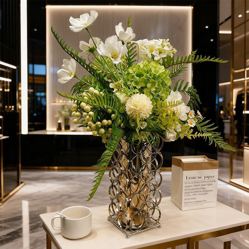 Decorative Faux Floral Arrangement