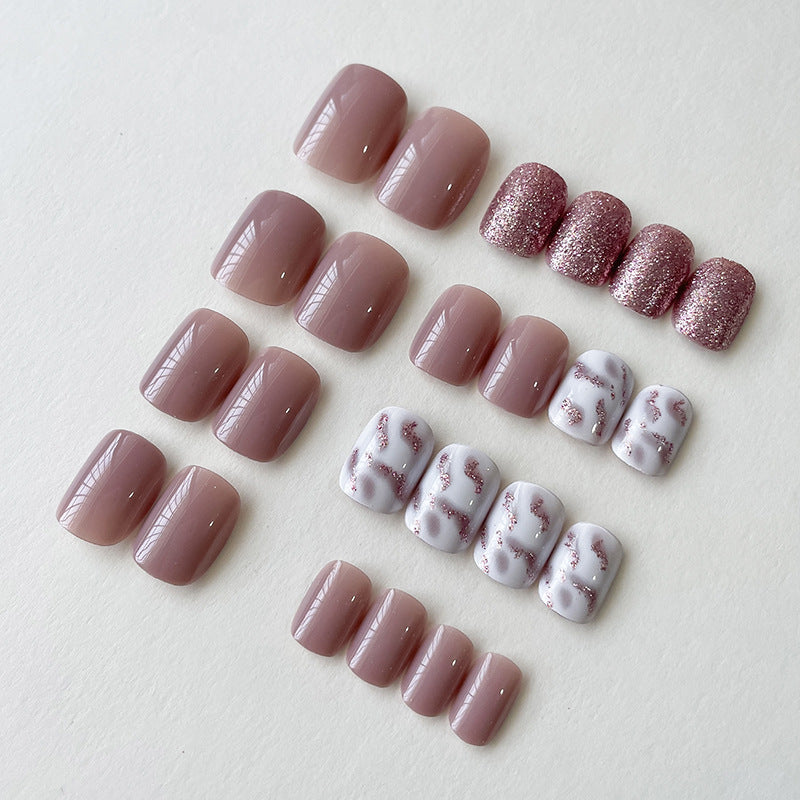 Festive Themed Decorative Press-On Nails