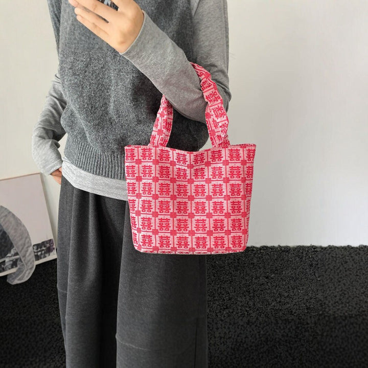 Structured Textured Tote