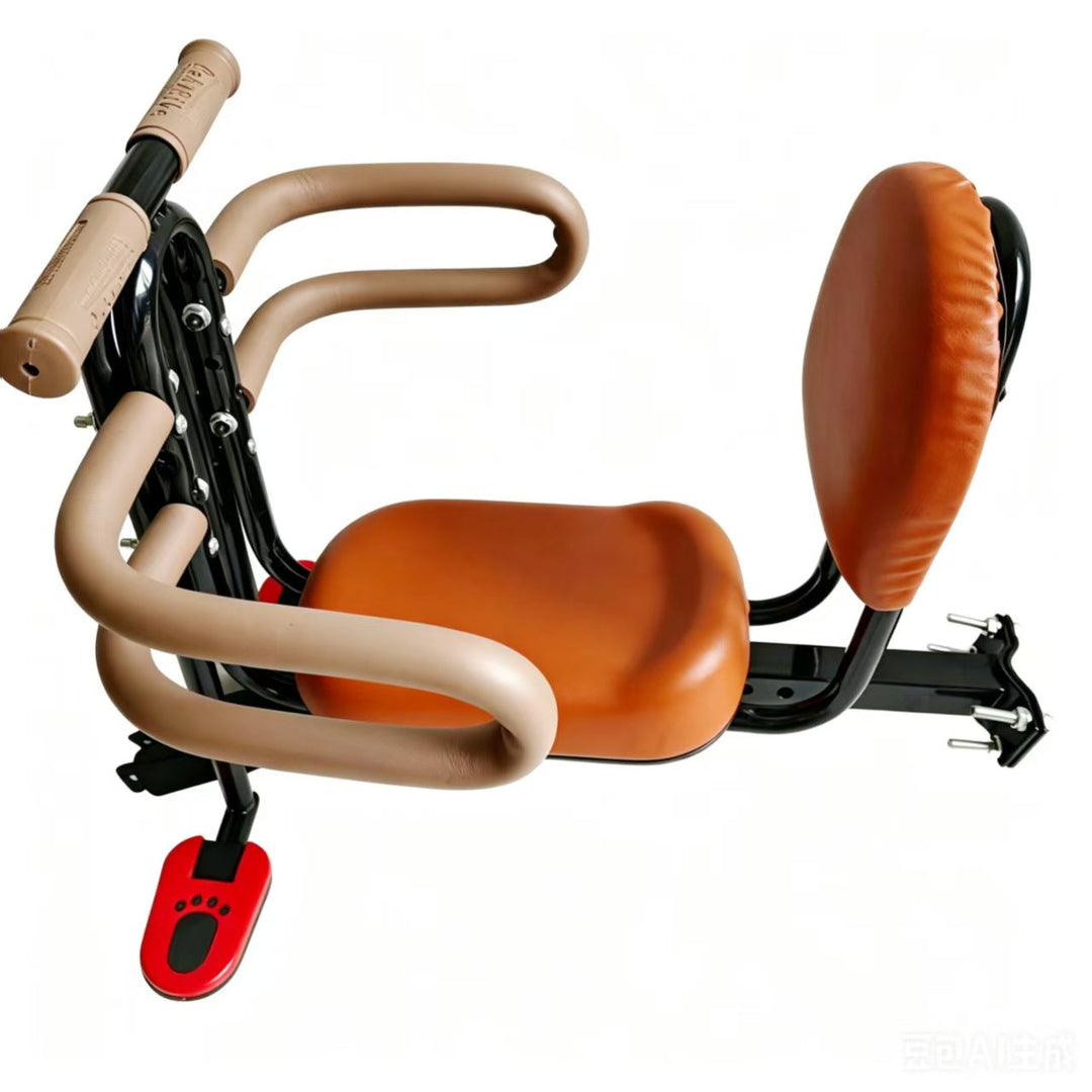 padded detachable child scooter seat with backrest and safety armrests Stornfield