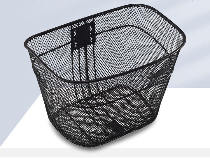 front-mount mesh bicycle basket with universal bracket Stornfield