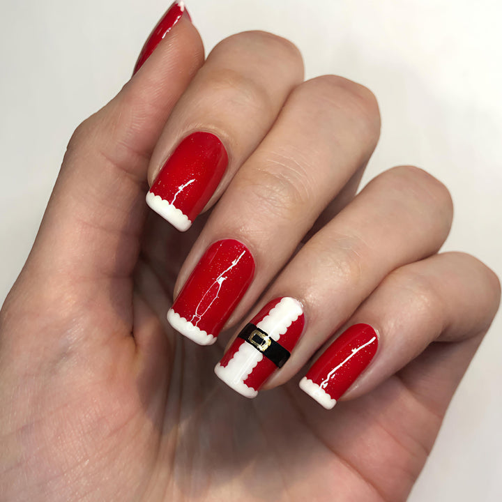 Christmas Art Nails in Festive Santa Design Stornfield