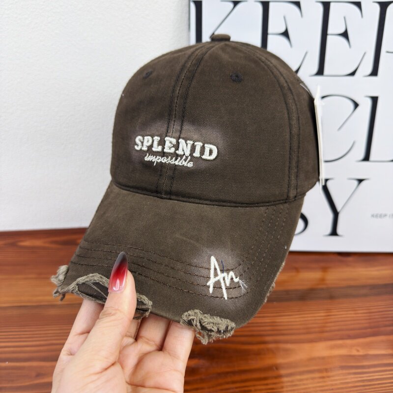 Women's Distressed Graphic Baseball Cap Stornfield