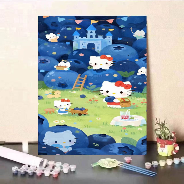 Cute Cartoon Character Paint by Numbers Kit Stornfield