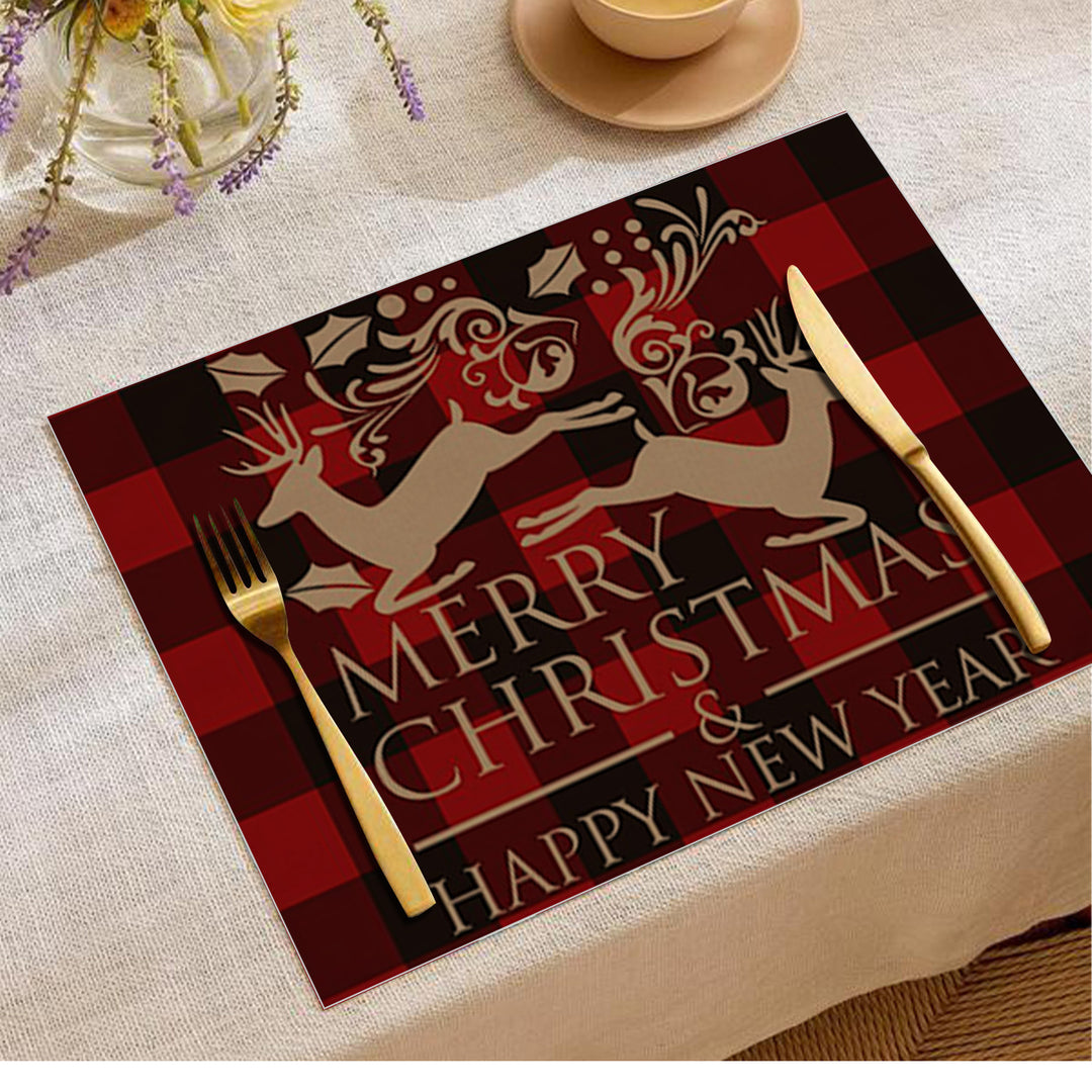 Festive Holiday-Themed Placemats