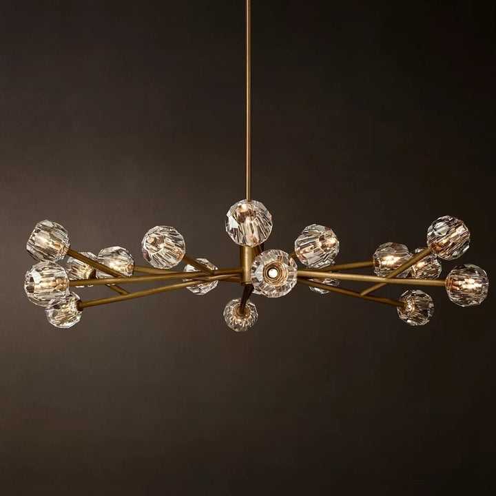 Modern Floral Chandelier
