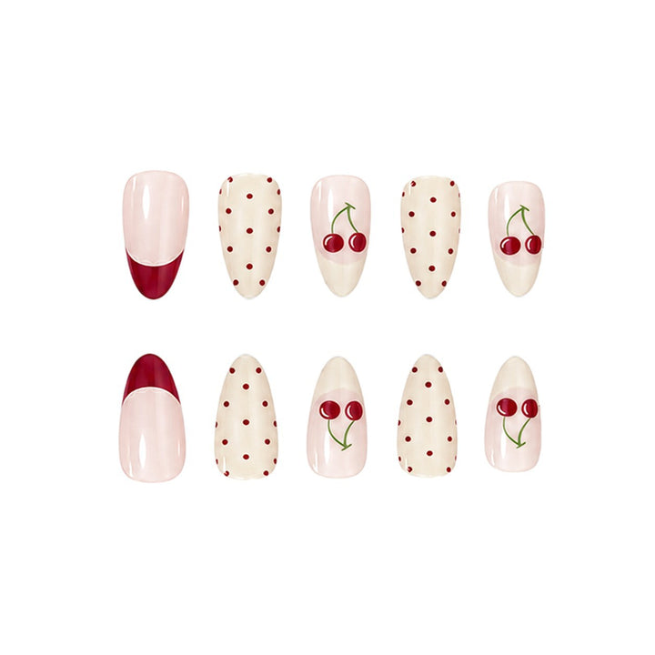 Cherry-Themed Nail Art Enhancements Stornfield