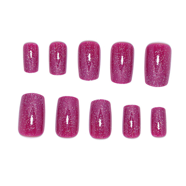 Glamorous Glittery Press-On Nail Set Stornfield
