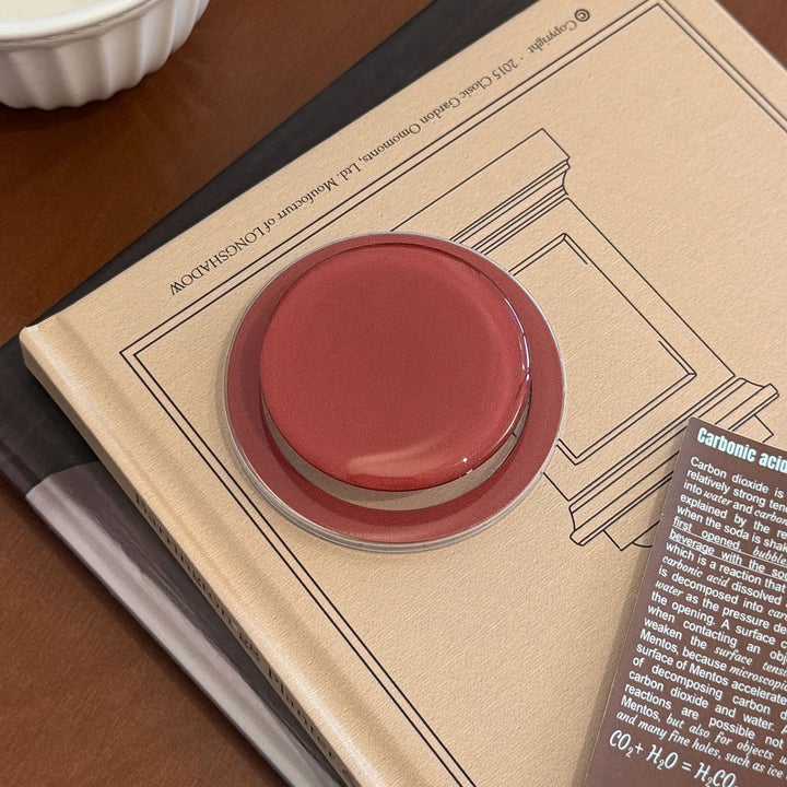 Elegant beef coaster made of high-quality glass Stornfield