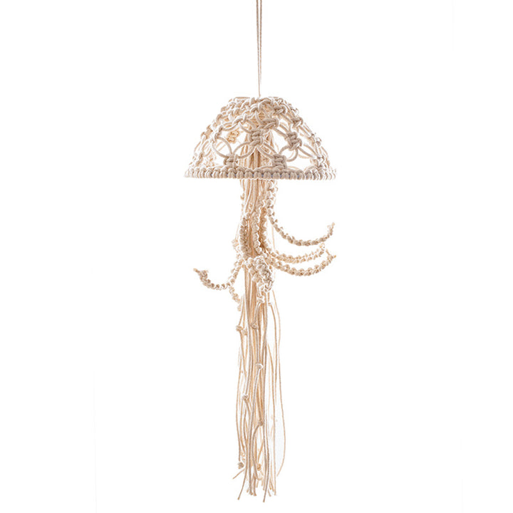 Decorative Macramé Jellyfish Wall Art Stornfield