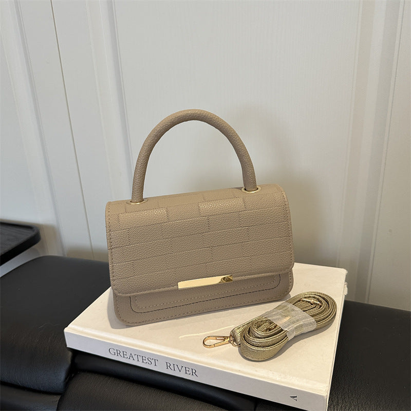 Elegant Textured Handheld Bag