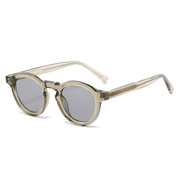 Ladies fashionable sunglasses in a stylish round design by Stornfield