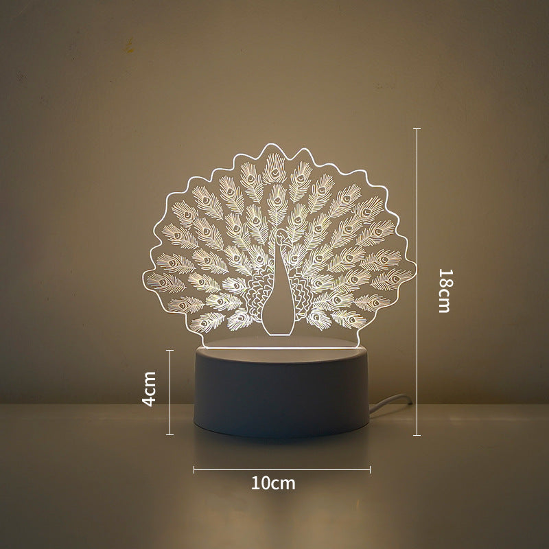 LED Tiger Figure Decorative Lamp