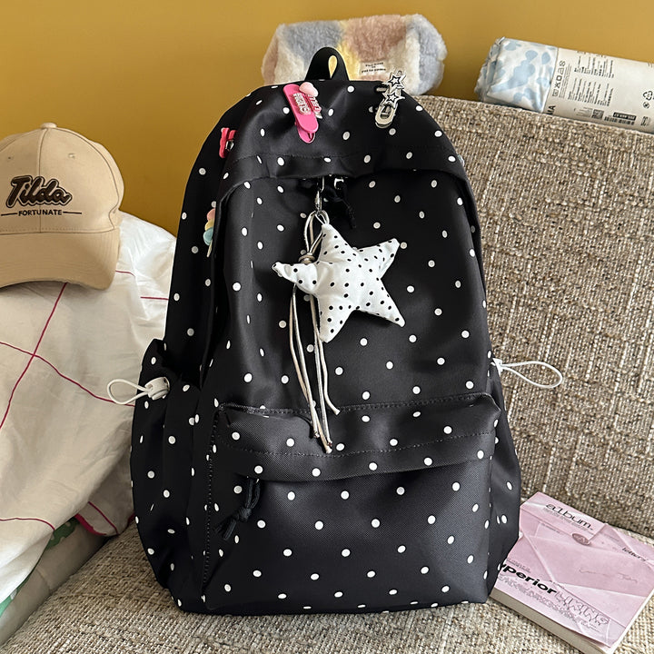 Polka Dot Lightweight Backpack Stornfield