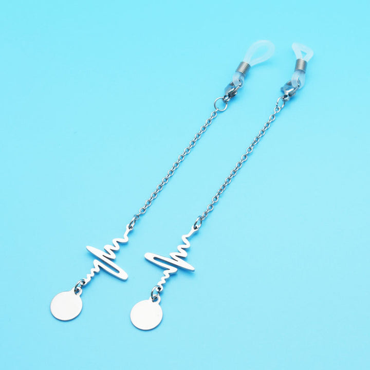 Stylish Heartbeat Design Dangle Earrings Stornfield