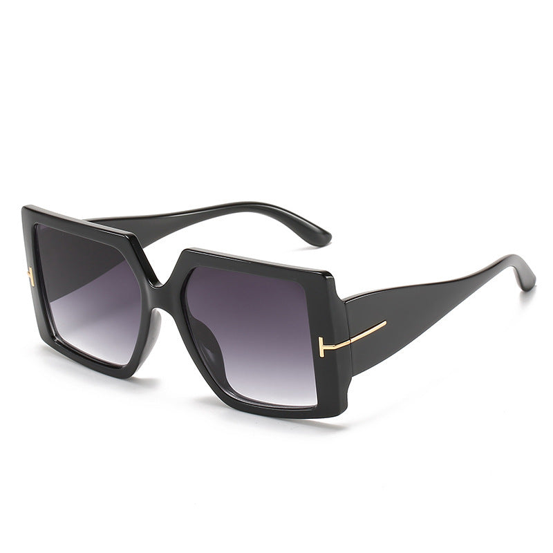 Oversized Geometric Shield Sunglasses Stornfield