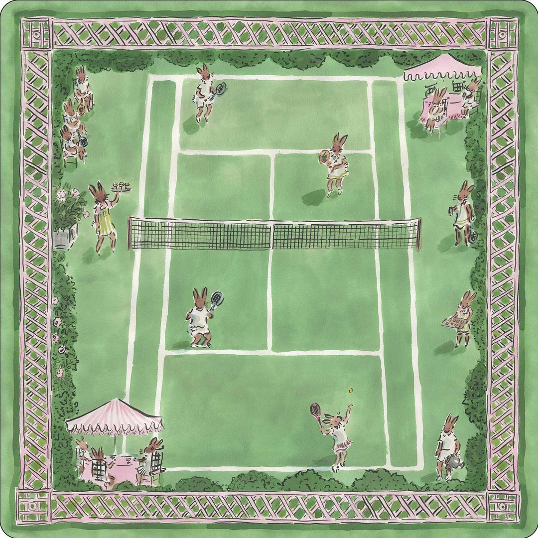 Decorative Geometric Print Area Mat