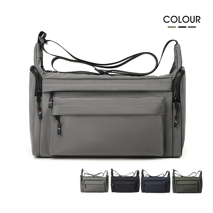 Structured Multi-Pocket Tactical Messenger Bag Stornfield