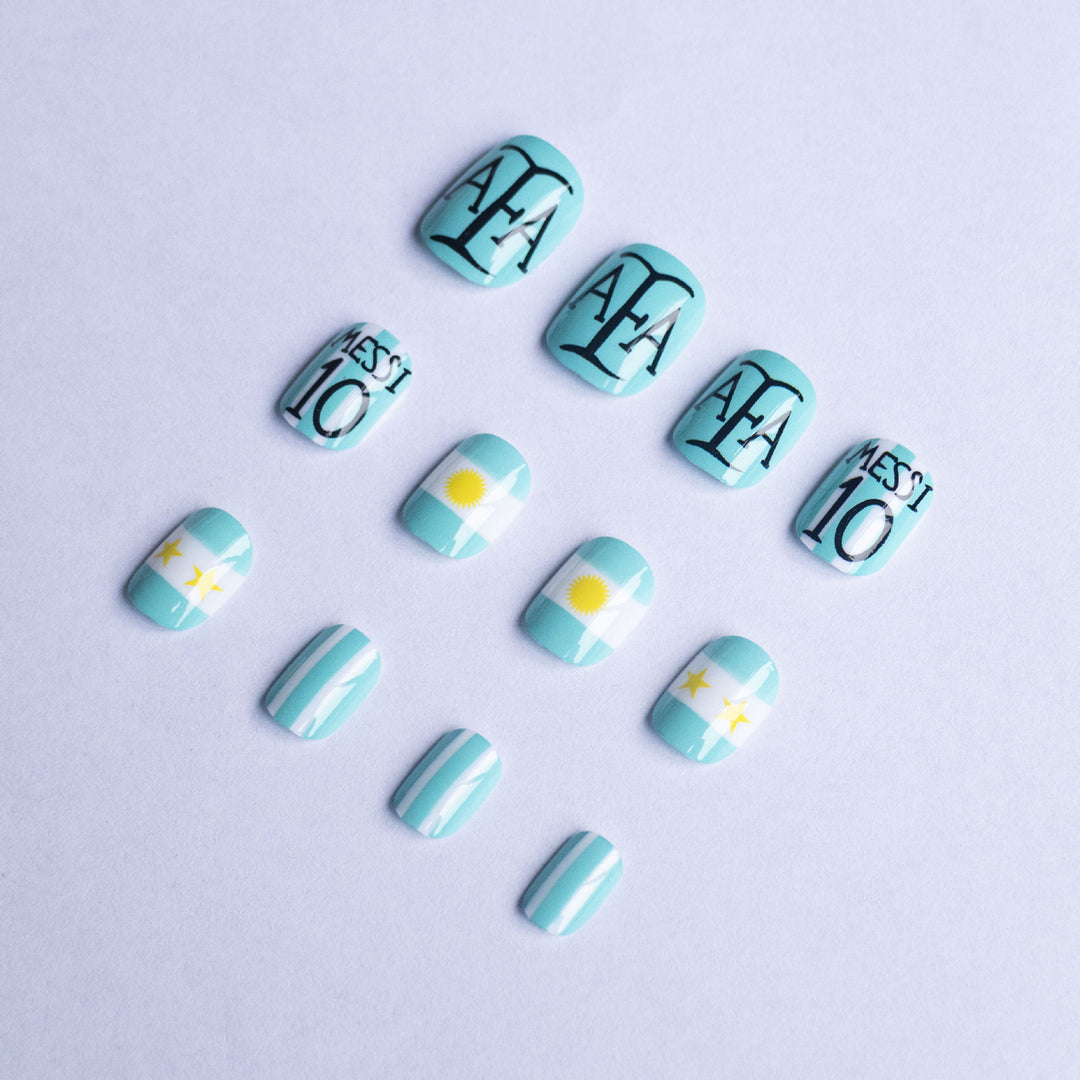 Artistic Themed Nail Art