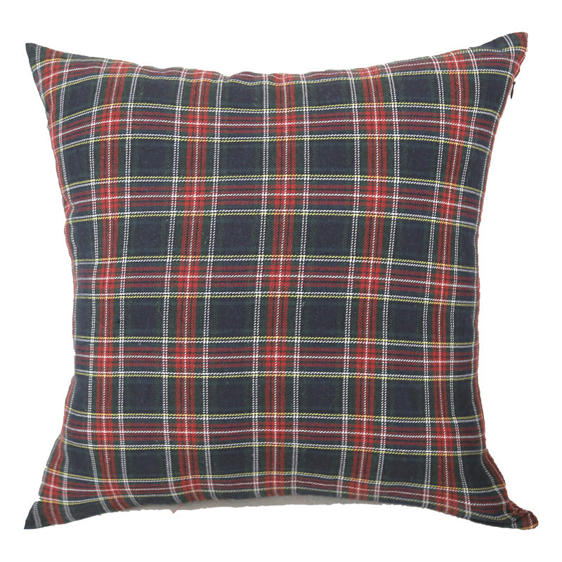 Classic Check Decorative Cushion