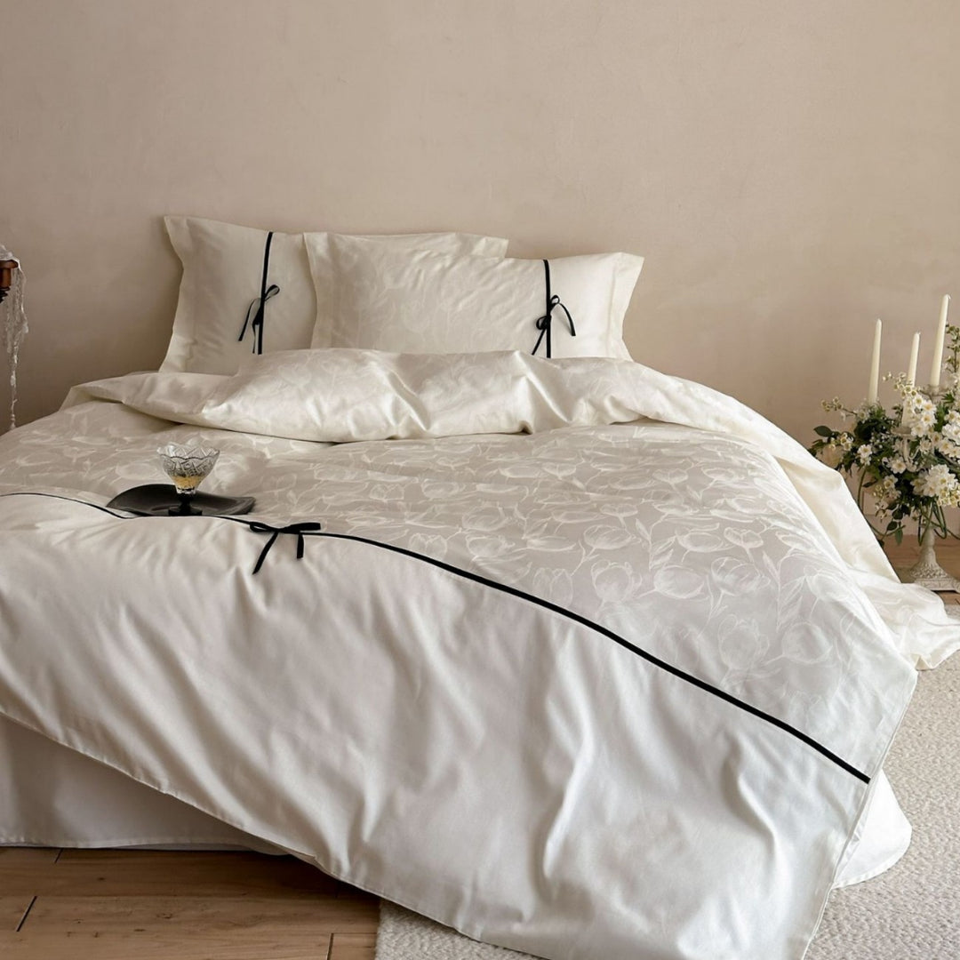 Decorative Jacquard Duvet Cover Set