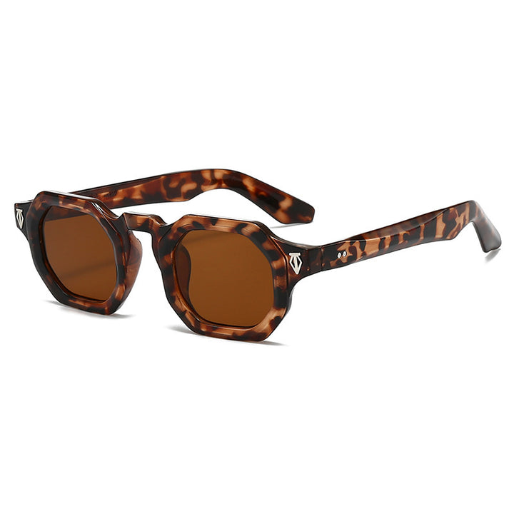 Modern Octagonal Frame Sunglasses Stornfield