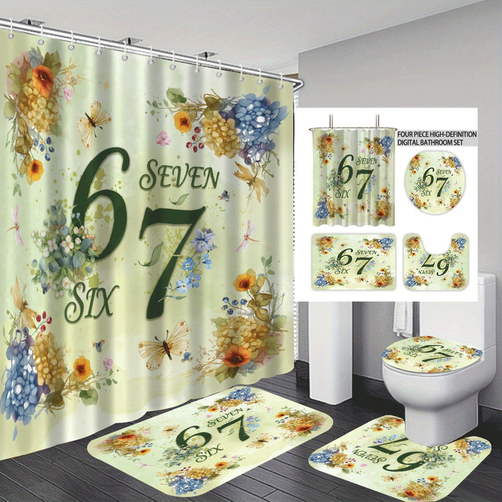 Colorful Dessert-Themed Bathroom Set Stornfield