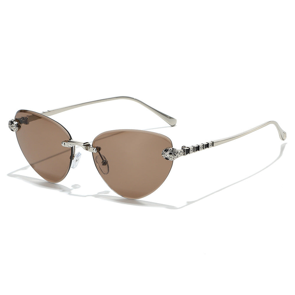 Designer Cat-Eye Sunglasses with Decorative Accents Stornfield
