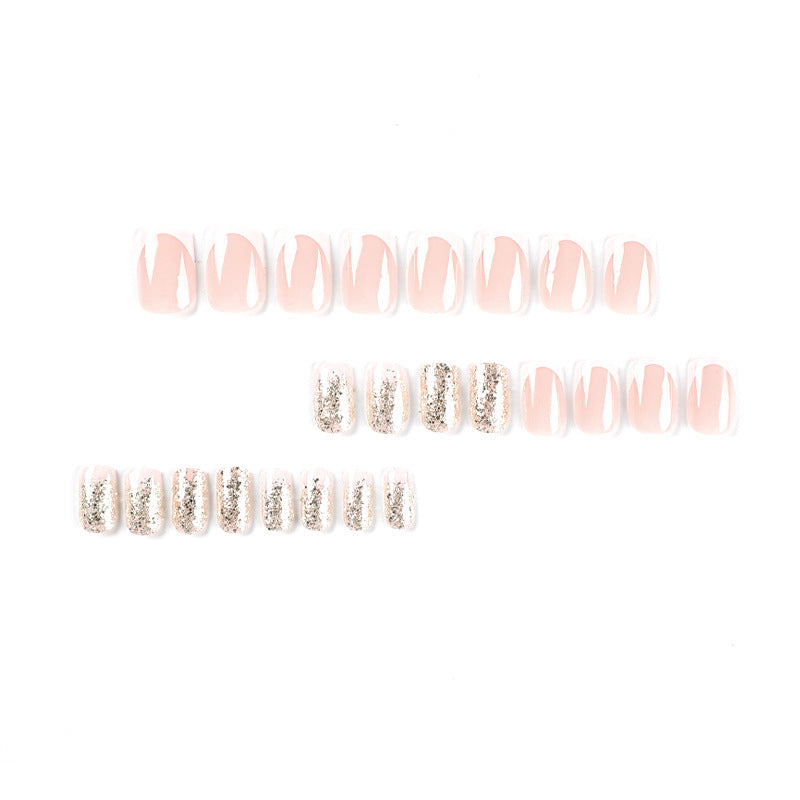 Sparkling nail art with glitter accents Stornfield