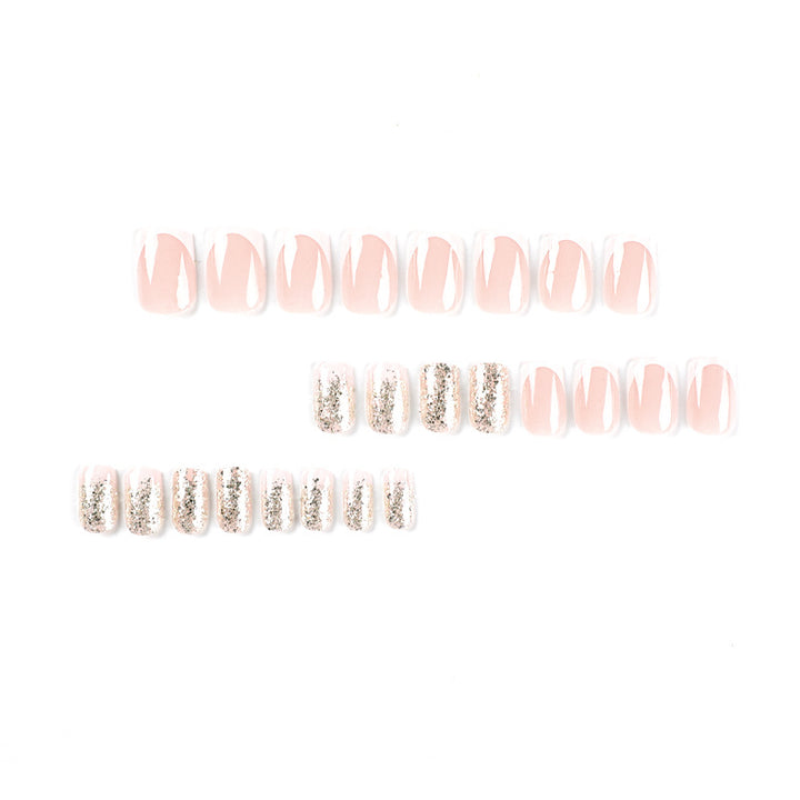 Sparkling nail art with glitter accents Stornfield