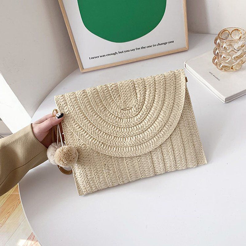 Stylish and Handmade Clutch Bag Made of Natural Material Stornfield