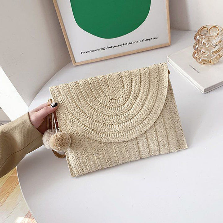 Stylish and Handmade Clutch Bag Made of Natural Material Stornfield