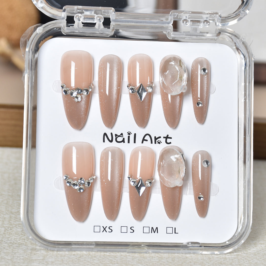 Premium Glamorous Press-On Nail Extensions Stornfield