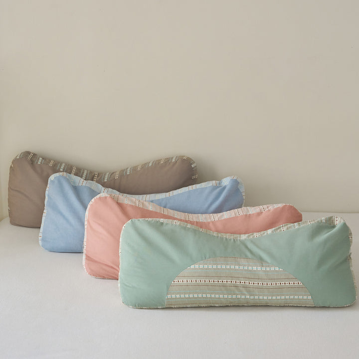 Ergonomic Sleep Pillow with Fine Pattern Structure Stornfield