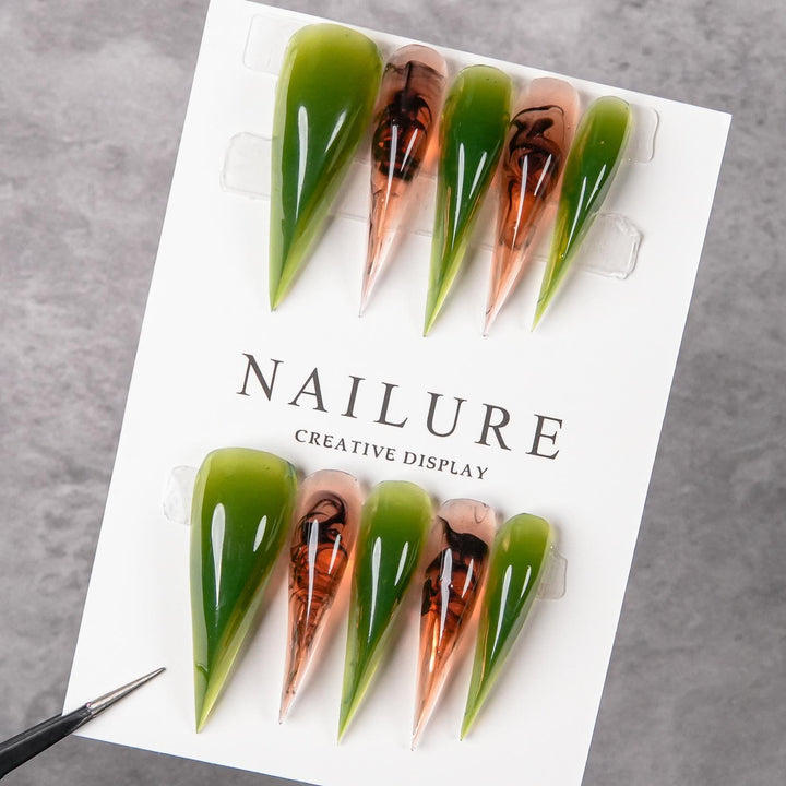 Artistic Stiletto Press-On Nail Tips Set