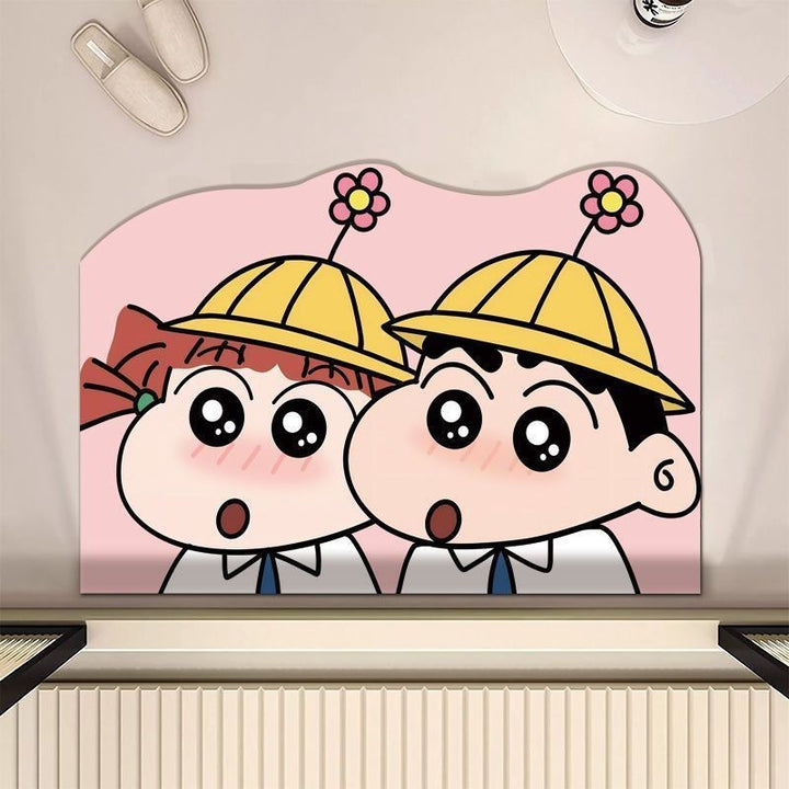 Playful Cartoon-Themed Floor Mat Stornfield