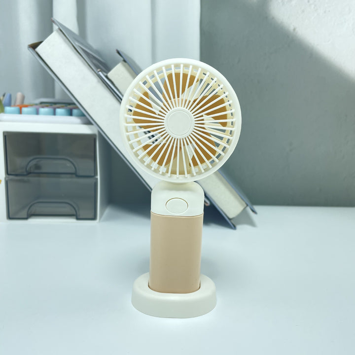 Women's Portable Table Fan with USB Connection and Flexible Tilt Angle Stornfield
