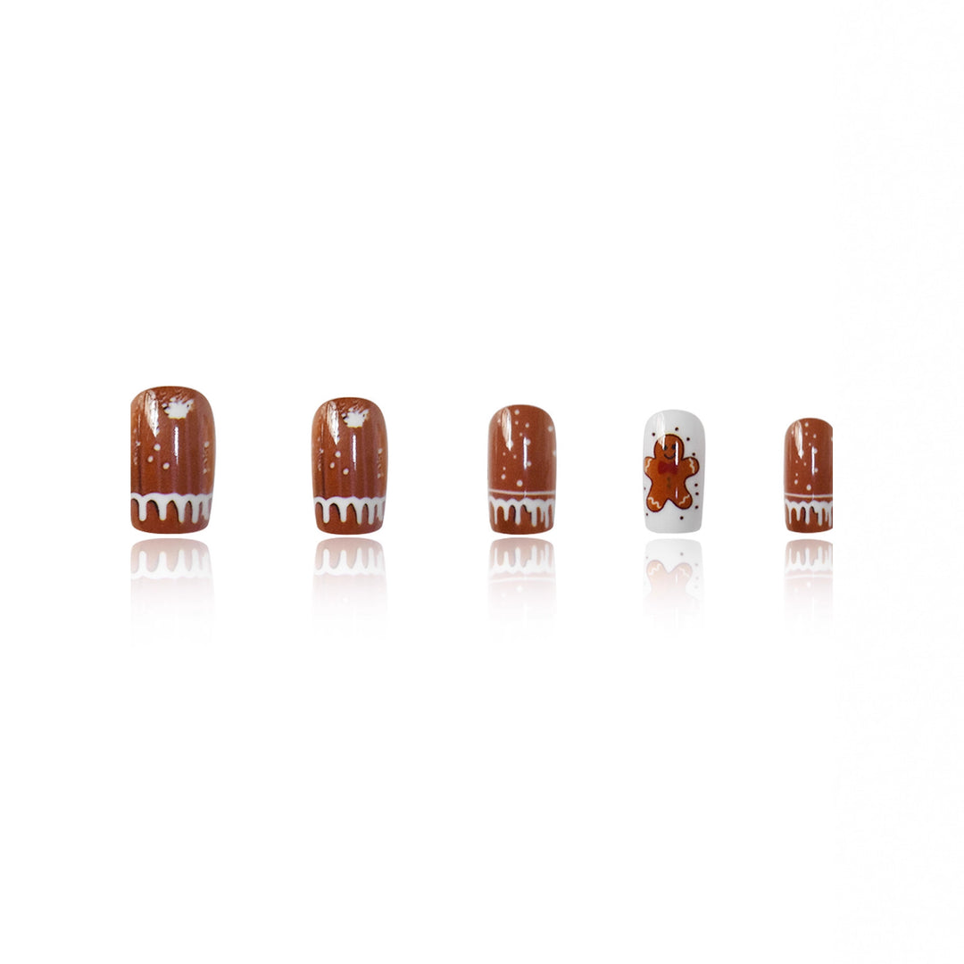 Decorative Glittery Star-Accented Press-On Nail Set Stornfield