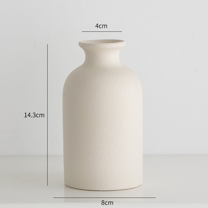 Minimalist Matte Ceramic Flower Vase Stornfeild