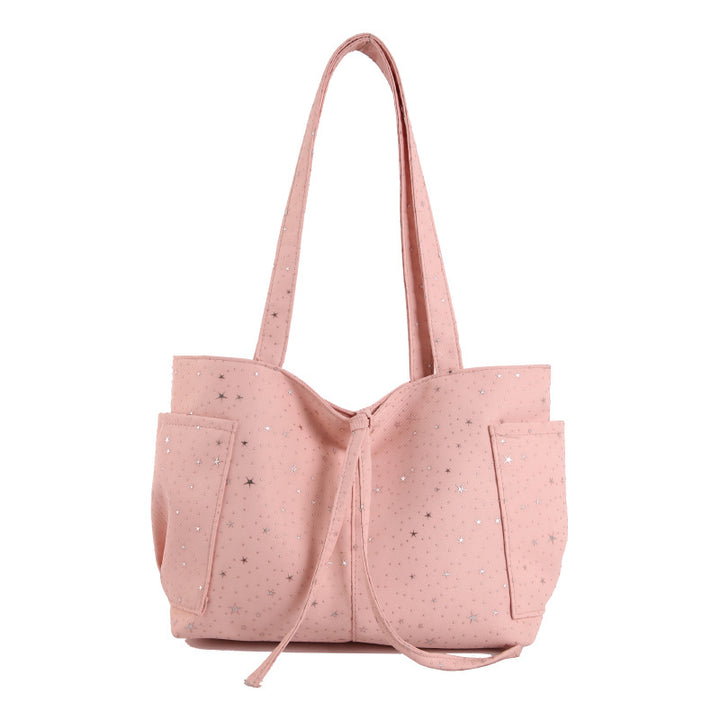WoStar-Patterned Canvas Tote Bag Stornfield