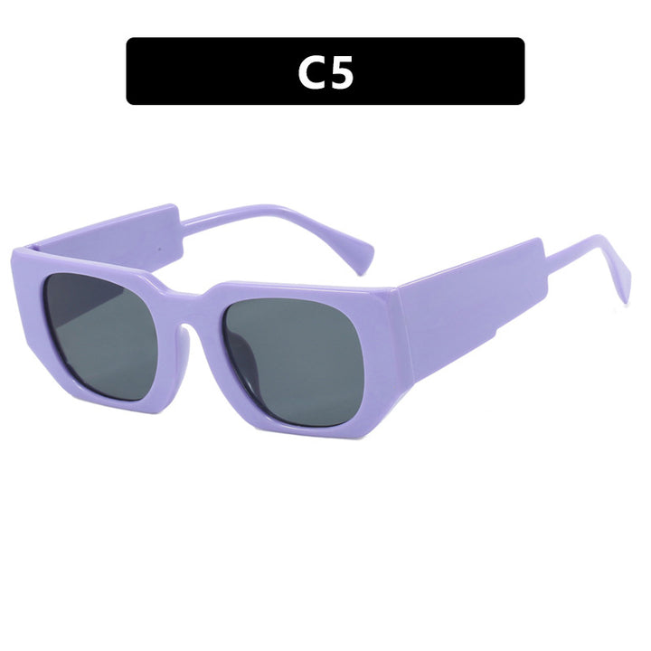 Ladies oversized sunglasses with geometric frame and UV protection Stornfield