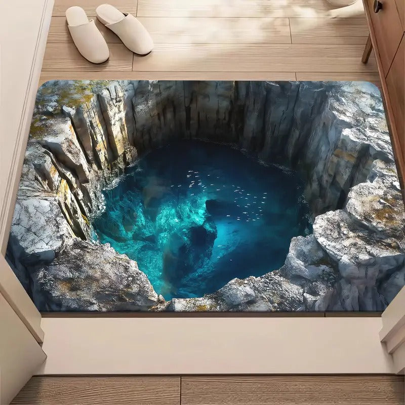 3D Illusion Welcome Mat Stornfield
