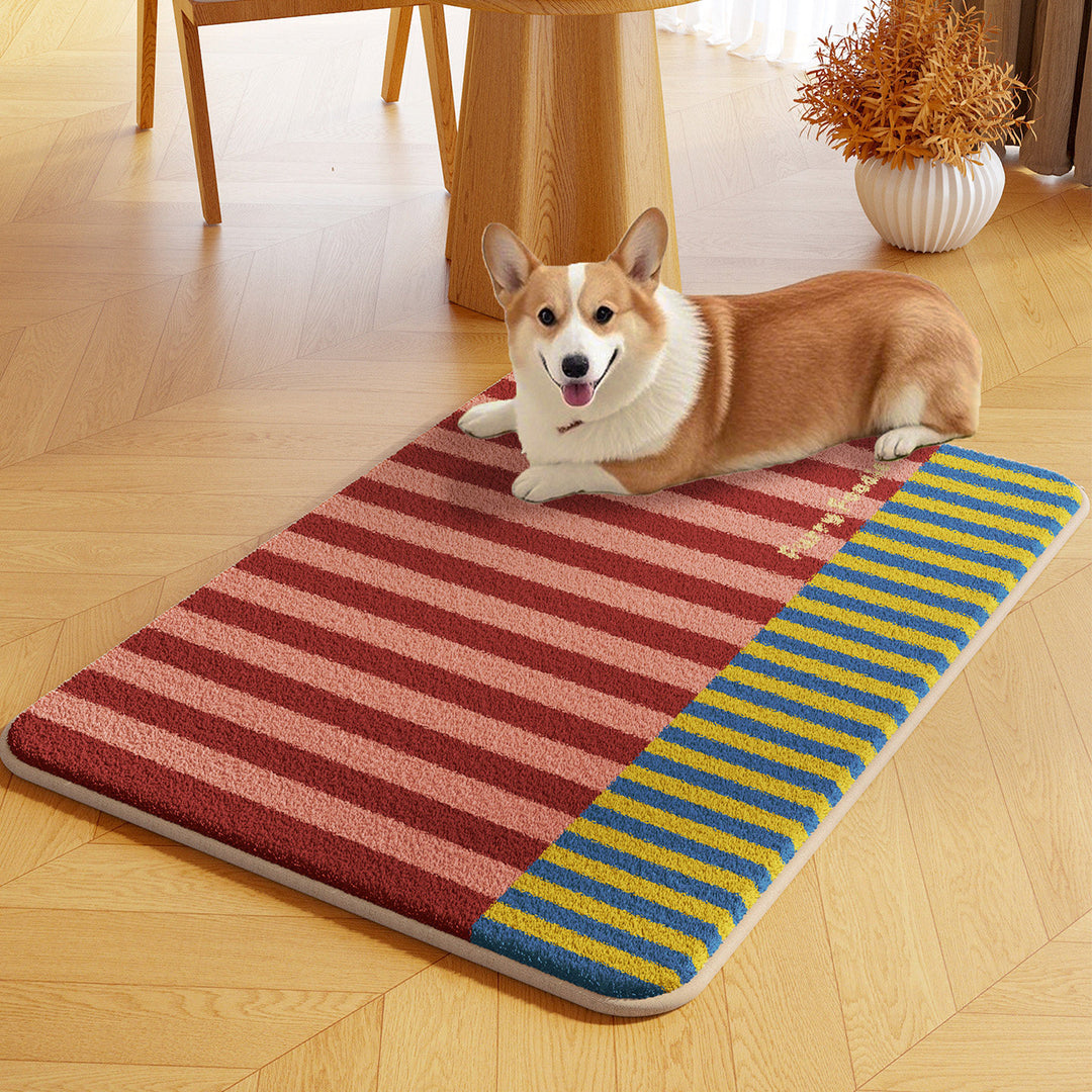 Cute Bear-Shaped Plush Area Rug