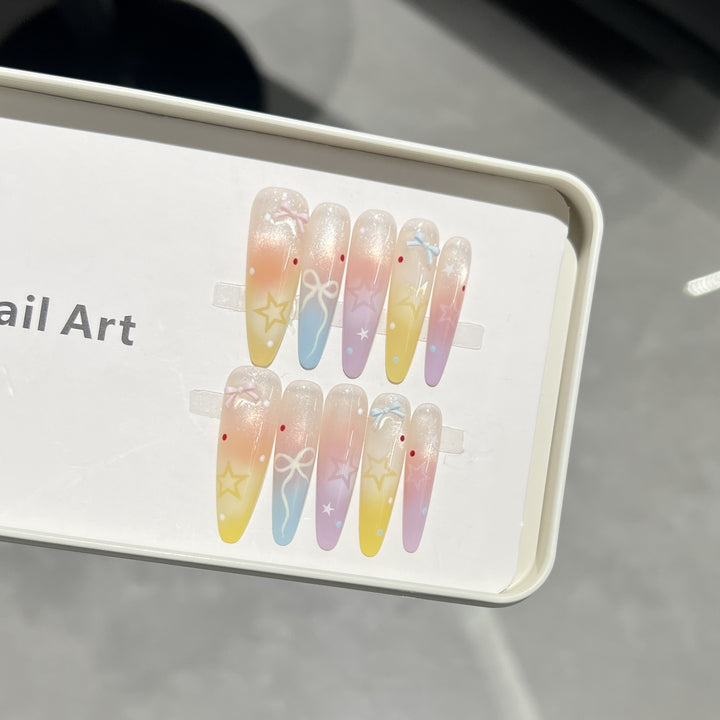 Decorative Stiletto Nail Tips Stornfield