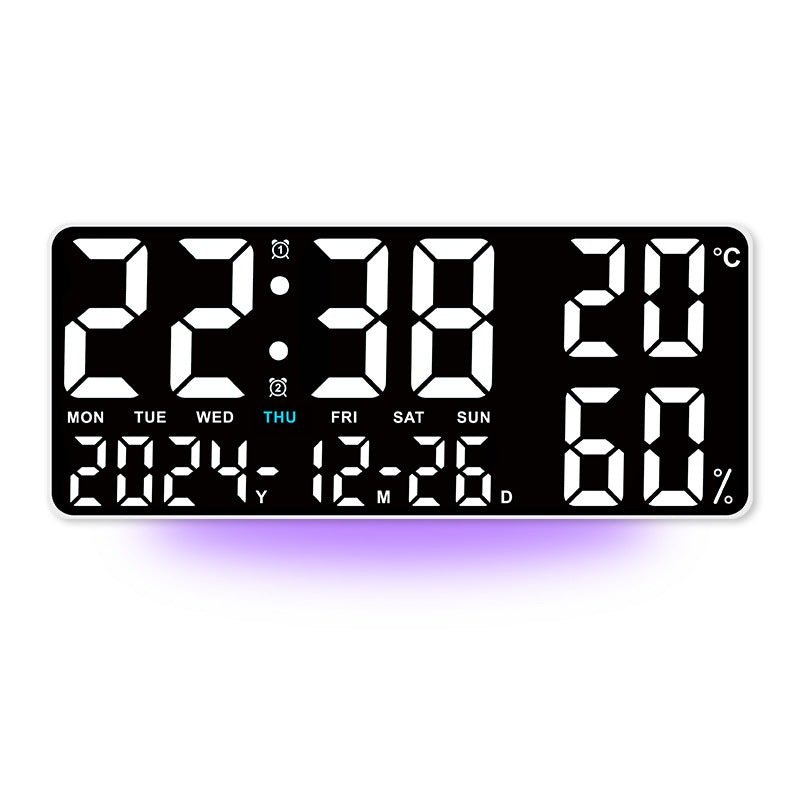 Digital multifunction alarm clock with large LED display Stornfield