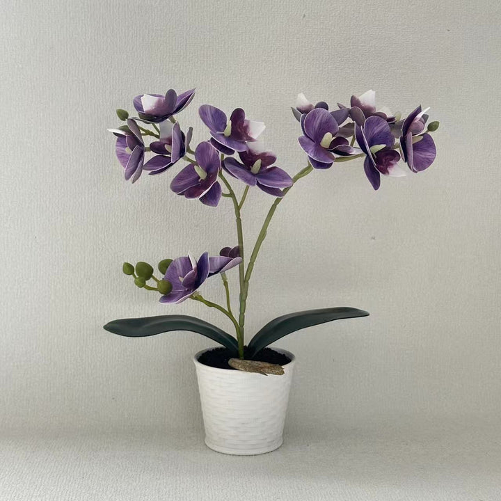 Elegant Faux Orchid Plant